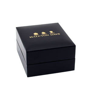 Halcyon Days "Woodland in the Snow" Enamel Box