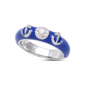 Belle Etoile Maritime Ring - Blue