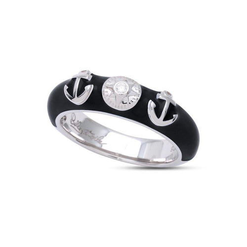 Belle Etoile Maritime Ring - Black