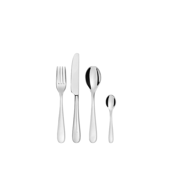 Load image into Gallery viewer, Alessi Nuovo Milano Cutlery Set 24 Pieces Knife Hollow Handle

