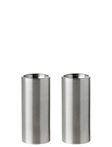 Stelton Arne Jacobsen Salt & Pepper Set Steel