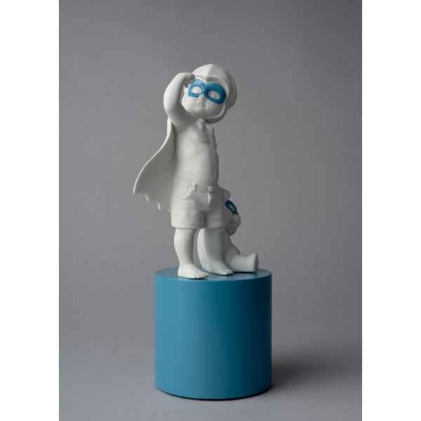 Load image into Gallery viewer, Lladro I have Super Powers Baby Boy Figurine
