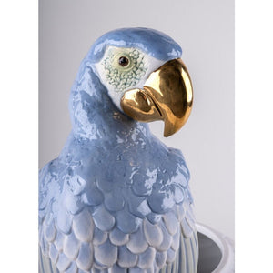 Lladro Macaw Bird Vase