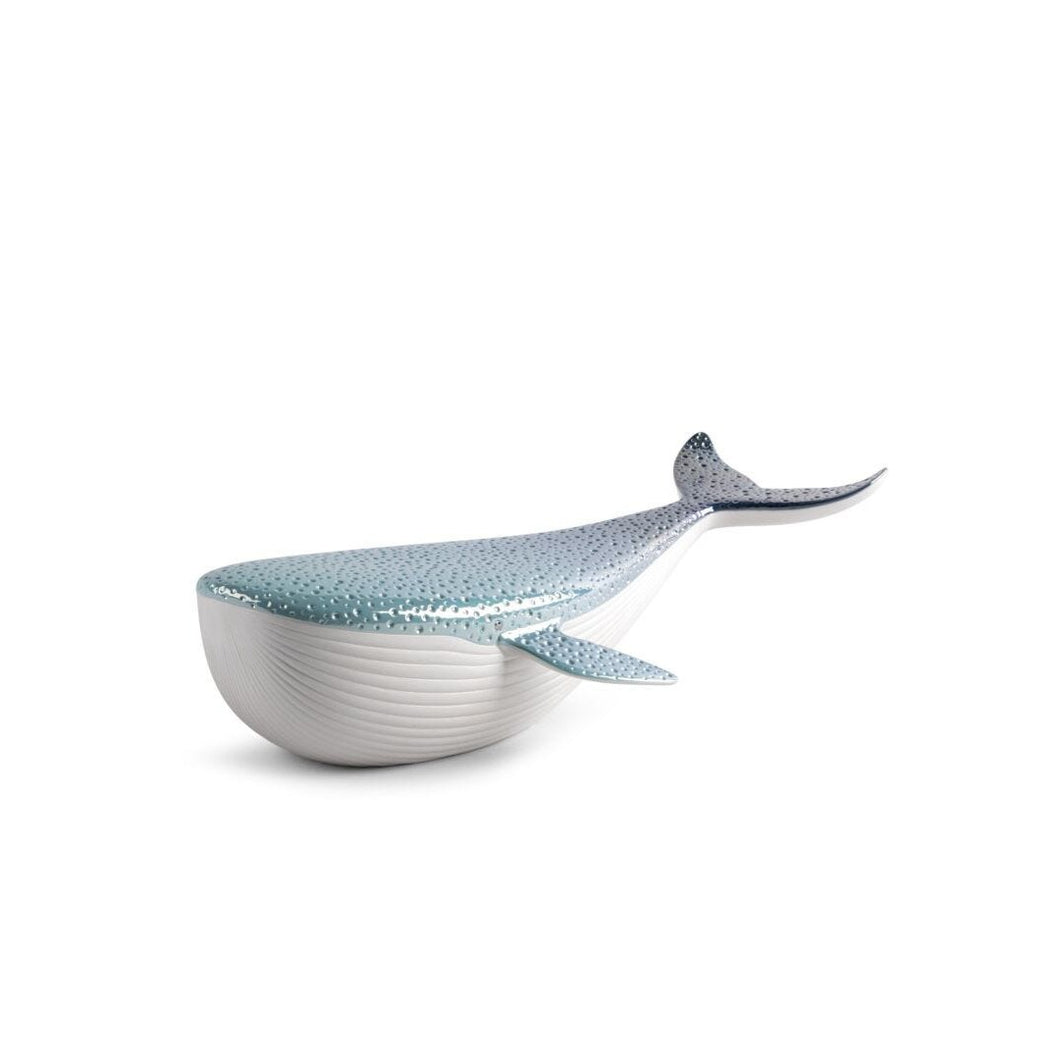Lladro Whale Figurine