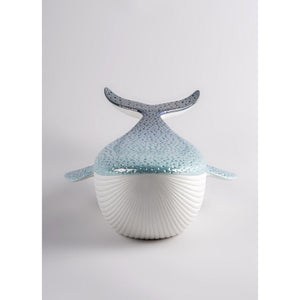Lladro Whale Figurine