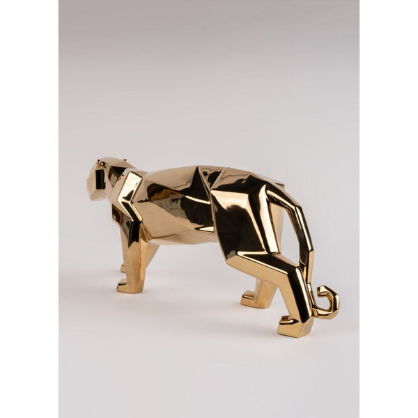 Load image into Gallery viewer, Lladro Panther (Golden)
