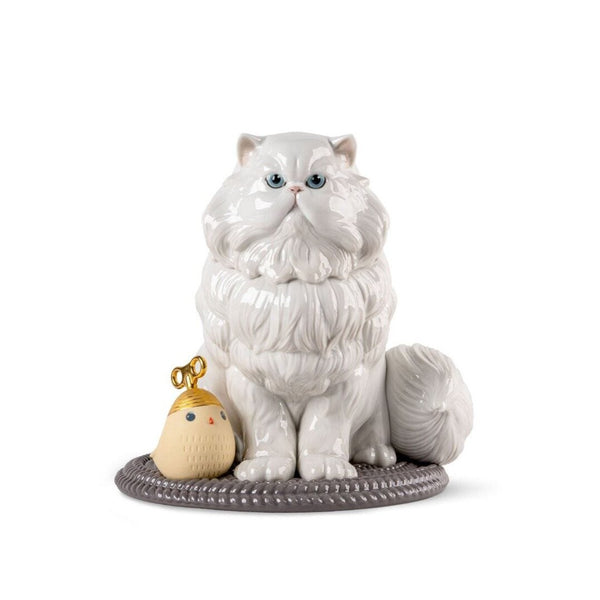 Load image into Gallery viewer, Lladro Persian Cat Sculpture
