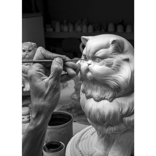 Load image into Gallery viewer, Lladro Persian Cat Sculpture
