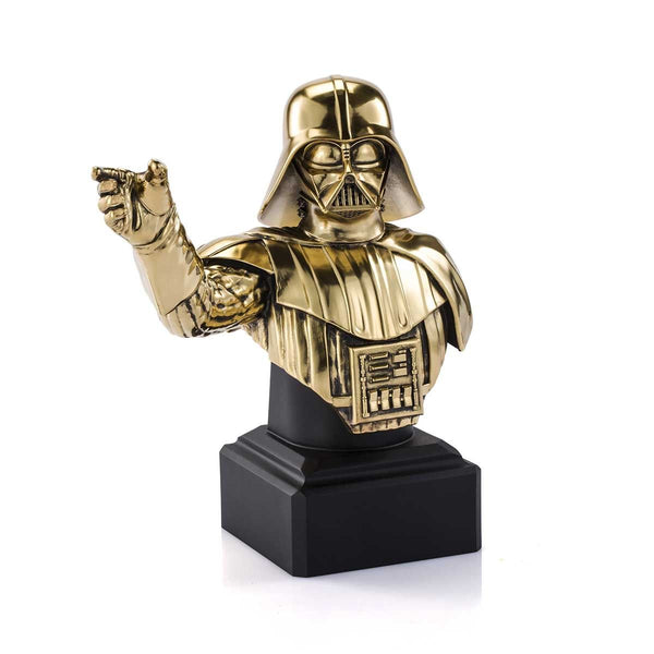 Load image into Gallery viewer, Royal Selangor Limited Edition Gilt Darth Vader Bust
