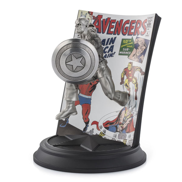 Load image into Gallery viewer, Royal Selangor Limited Edition Captain America The Avengers #4
