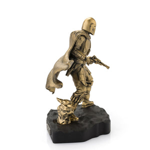Royal Selangor Limited Edition Gilt Mandalorian Figurine