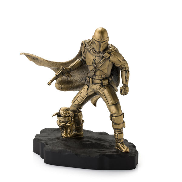 Load image into Gallery viewer, Royal Selangor Limited Edition Gilt Mandalorian Figurine
