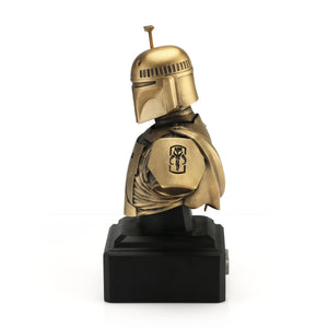 Royal Selangor Limited Edition Gilt Boba Fett Bust