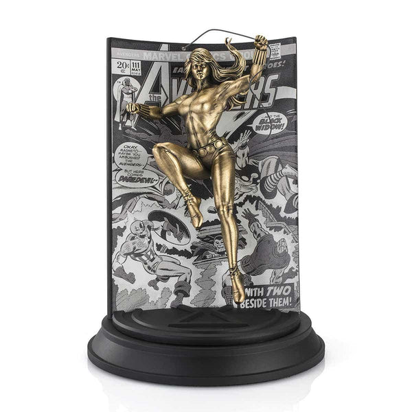 Load image into Gallery viewer, Royal Selangor Limited Edition Gilt Black Widow Avengers Volume 1 #111
