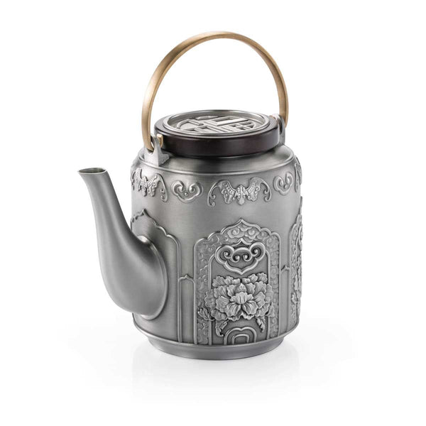 Load image into Gallery viewer, Royal Selangor Five Blessings Teapot
