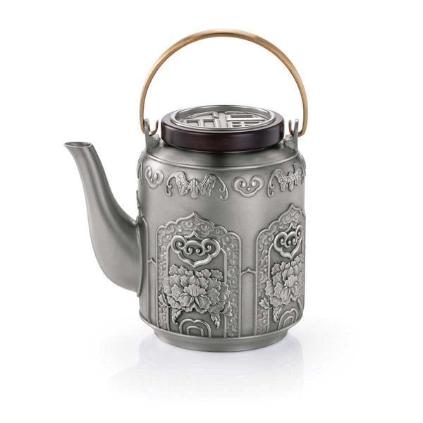 Load image into Gallery viewer, Royal Selangor Five Blessings Teapot
