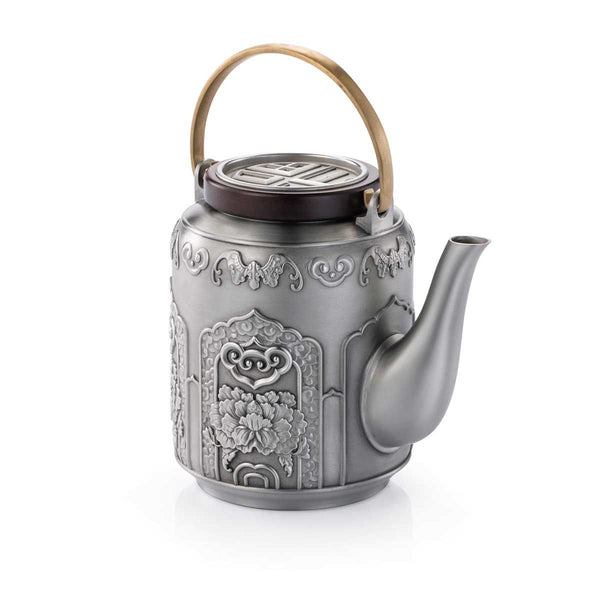 Load image into Gallery viewer, Royal Selangor Five Blessings Teapot
