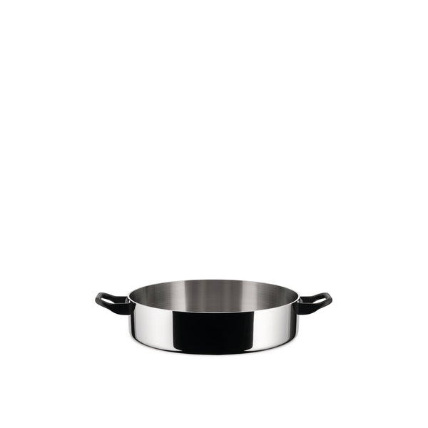 Load image into Gallery viewer, Alessi La Cintura Di Orione Low Casserole With Two Handles Cm 28 || Inch 11″
