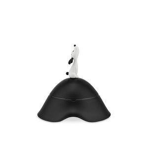 Alessi Lula Dog Bowl, Black