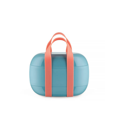 Alessi Food a Porter, Lunch Box, Light Blue