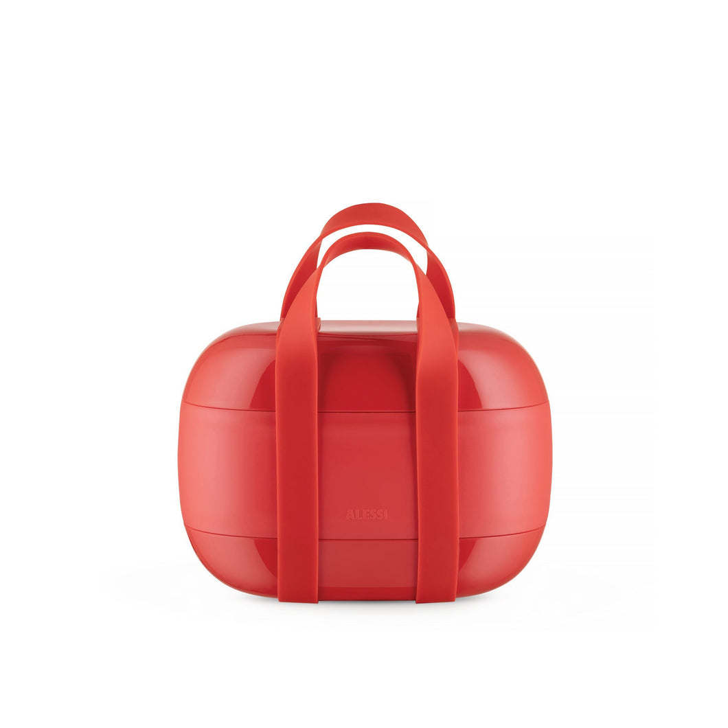 Alessi Food À Porter Lunch Box Red