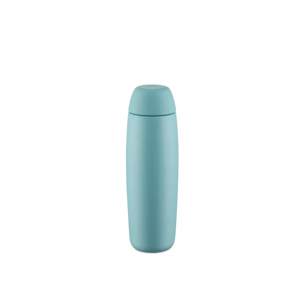 Alessi Food À Porter Thermo Insulated Bottle Light Blue
