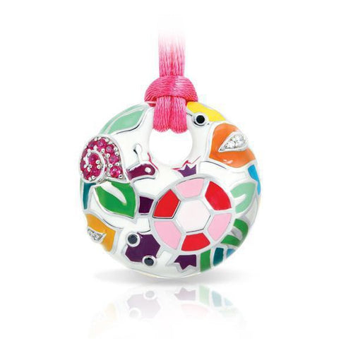 Belle Etoile Galapagos Pendant - White