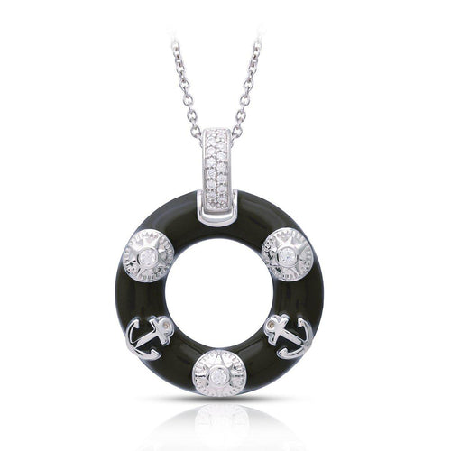 Belle Etoile Maritime Pendant - Black