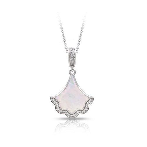 Belle Etoile Astoria Pendant - White Mother-of-Pearl