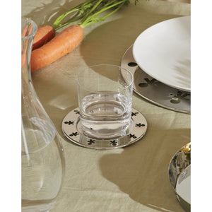 Alessi Mini Girotondo Glass Coaster, Set of 4