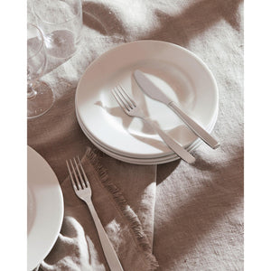 Alessi Knifeforkspoon Dessert Fork, Mirror Polish, Set of 6