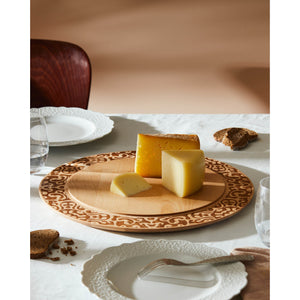 Alessi Dressed In Wood Cheese Board