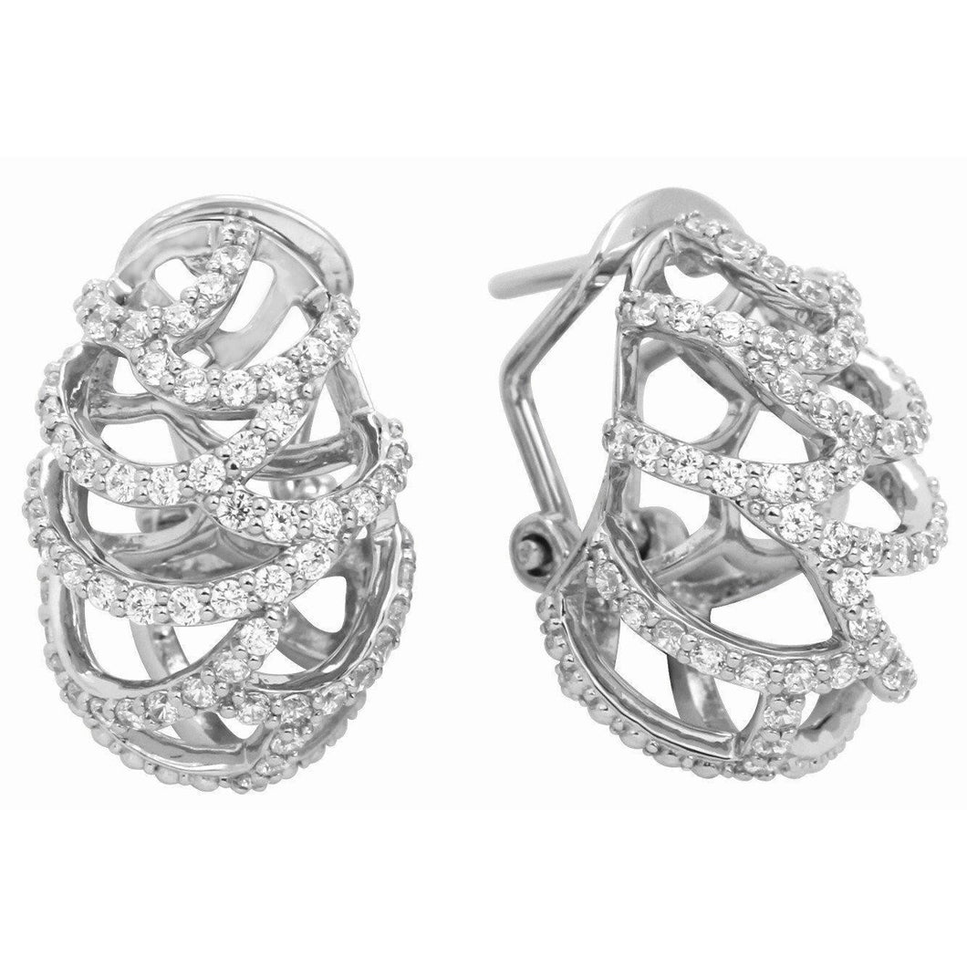 Belle Etoile Monaco Earrings - Silver