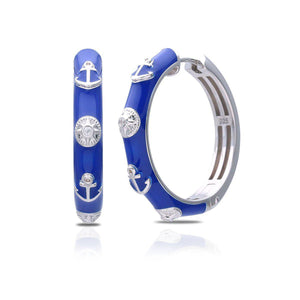 Belle Etoile Maritime Earrings - Blue