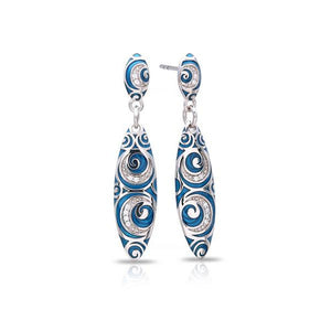 Belle Etoile Atlantis Earrings - Sea Blue