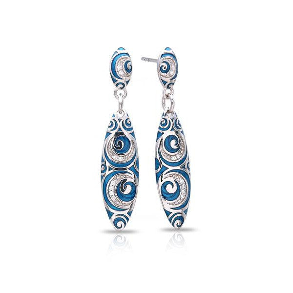 Belle Etoile Atlantis Earrings - Sea Blue