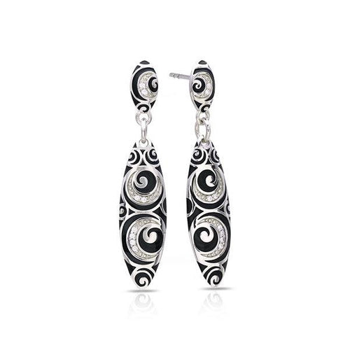 Belle Etoile Atlantis Earrings - Black