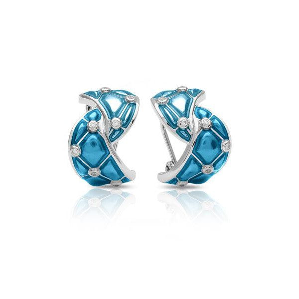 Belle Etoile Grand Palais Earrings - Sea Blue
