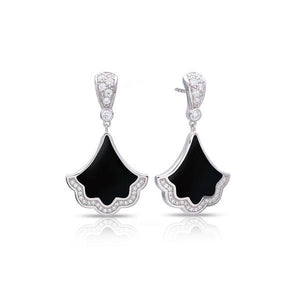 Belle Etoile Astoria Earrings - Genuine Onyx