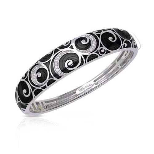 Belle Etoile Atlantis Bangle - Black