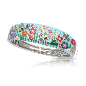 Belle Etoile Bee Garden Bangle - Blue