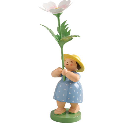 Wendt & Kuhn Girl with Anemone Figurine