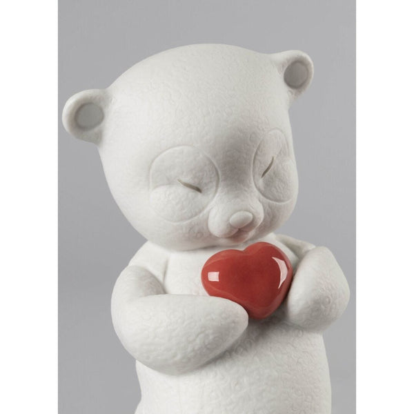 Load image into Gallery viewer, Lladro Roby-Corageous Bear Figurine
