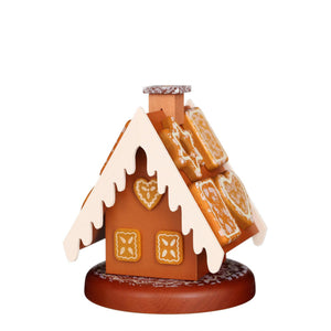 Christian Ulbricht Incense Burner - Smoker - Gingerbread House (Natural)