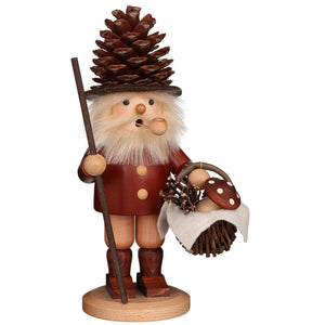 Christian Ulbricht Incense Burner - Smoker - Woodsman (Natural) 12"