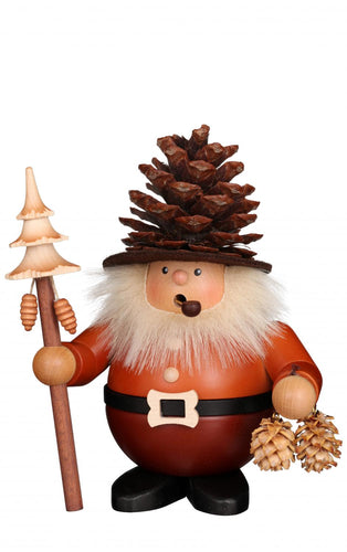 Christian Ulbricht Incense Burner - Smoker - Rolly Polly Pinecone Man (Natural)