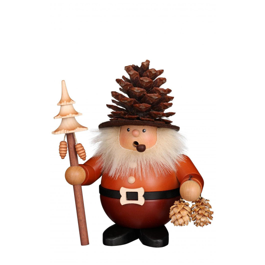 Christian Ulbricht Incense Burner - Smoker - Rolly Polly Pinecone Man (Natural)