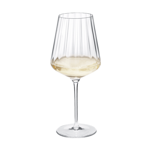 Georg Jensen Bernadotte White Wine Glasses, Crystal, 6 Pcs