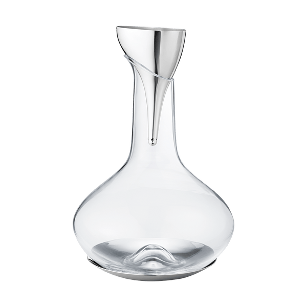 Load image into Gallery viewer, Georg Jensen Sky Wine Decanter Aerating Funnel With Filter
