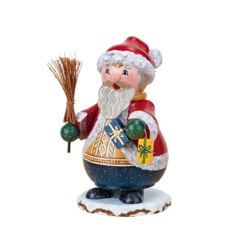 Hubrig Volkskunst Gnome Santa Claus Nico 14cm Incense Smoker